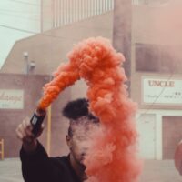 Red Smoke Bomb